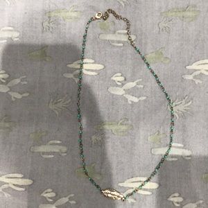 Feather necklace